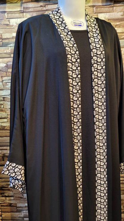 Abaya 15 عباية قماش ندى