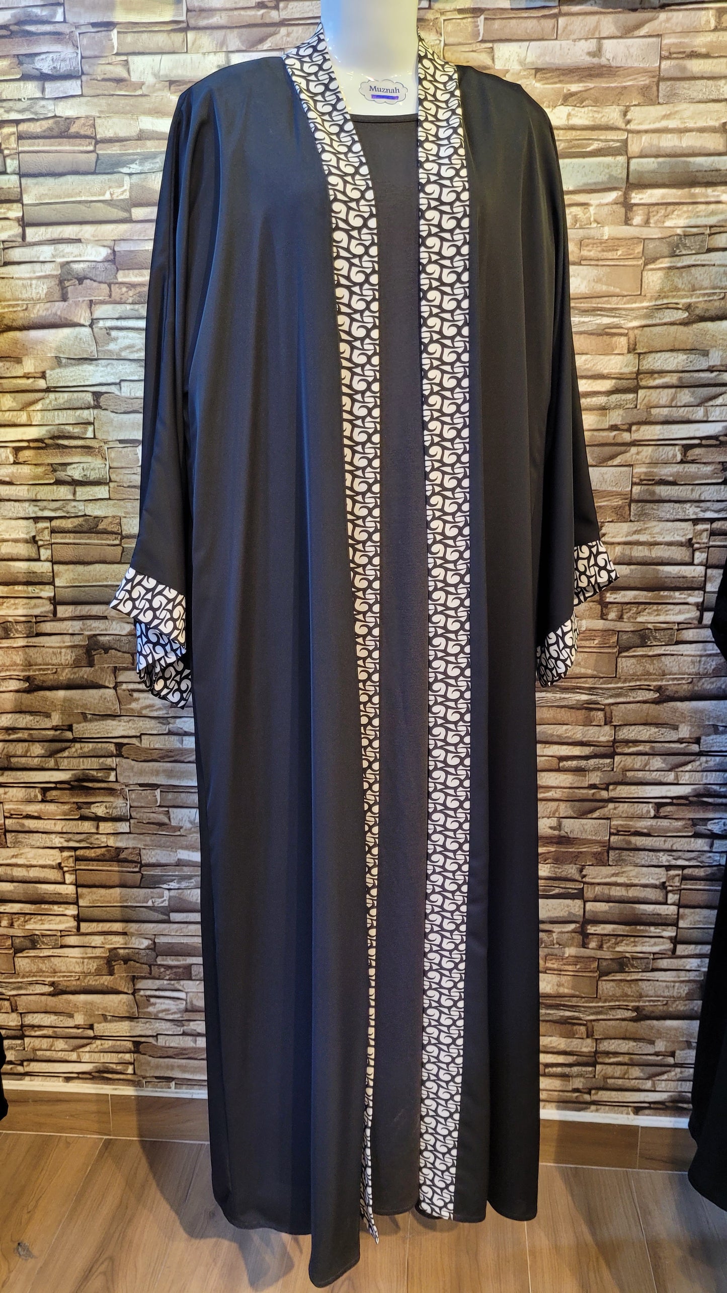 Abaya 15 عباية قماش ندى